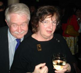 Mike Ripley with Jane Jakeman