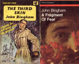 THe Third Skin And A Fragment Of Fear by John Bingham