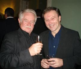 Mike Ripley with Barry Forshaw