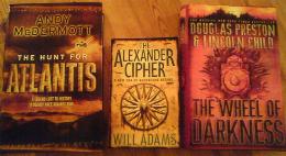 The Hunt For Alantis, The Alexander Cipher and The Wheel Of Darkness