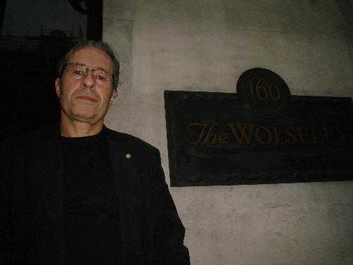 Peter James at the Wolseley