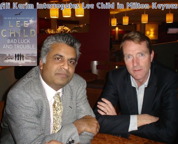 Ali Karim Interrogates Lee Child In Milton Keynes