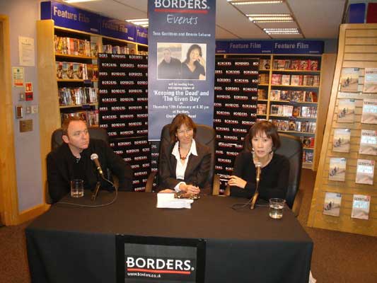 Dennis Lehane, Selina Walker and Tess Gerritsen