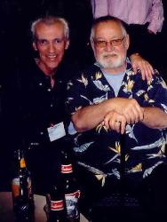 Ken Bruen & James Crumley, Bouchercon 2003