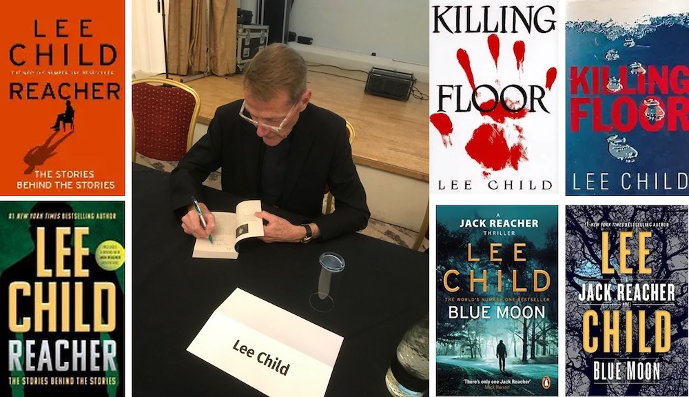 LEE CHILD – Recalling “Killing Floor” to “Blue Moon” 